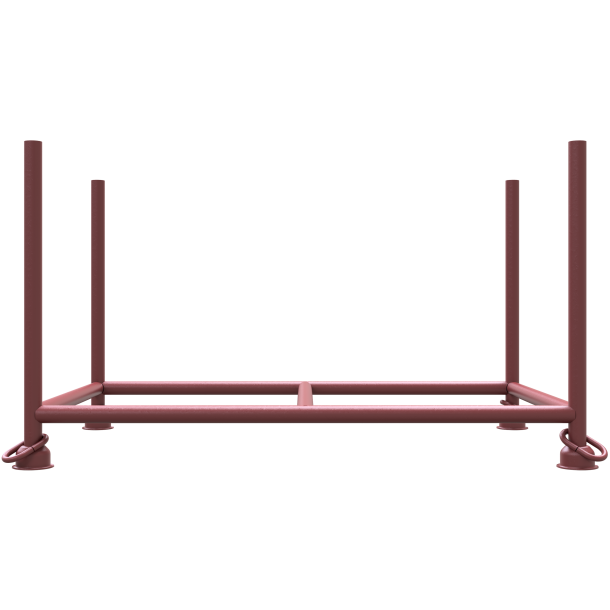 Stackable pallet | 1,43m x 0,87m | painted | Filling dimensions: 1.43 m x 0.87 m x 0.70 m